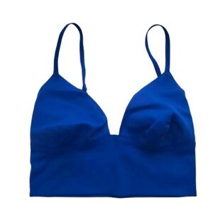 NWT Free People Sage Longline Neo Bralette size large Exotic Aqua